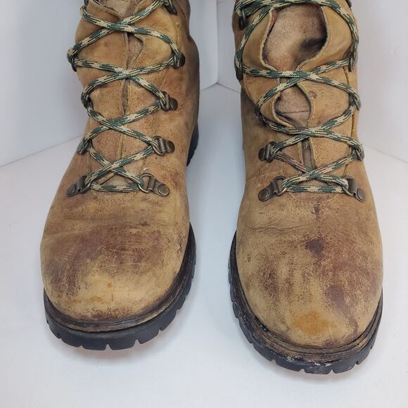 Timberland Knee High Sz 9 Earthkeepers Lace Up Lineman Boot Tall Nubuck Suede - Picture 6 of 13